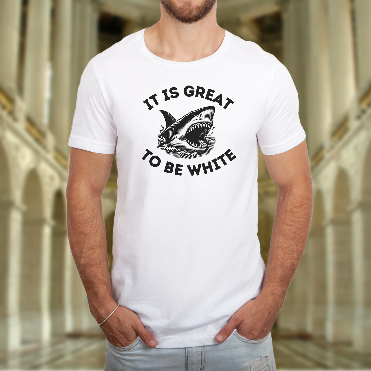 It's Great To Be White Shark