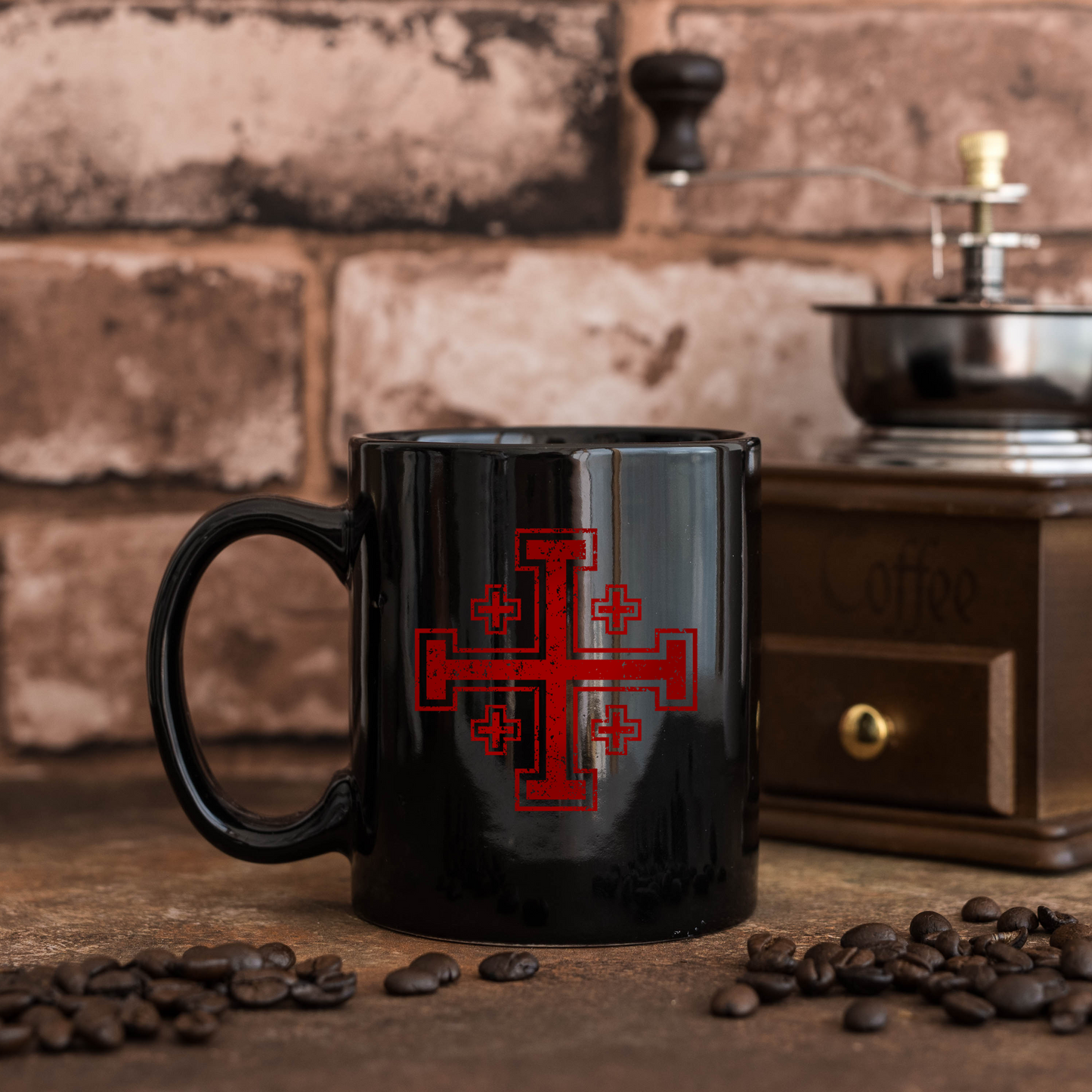 Jerusalem Cross Mug